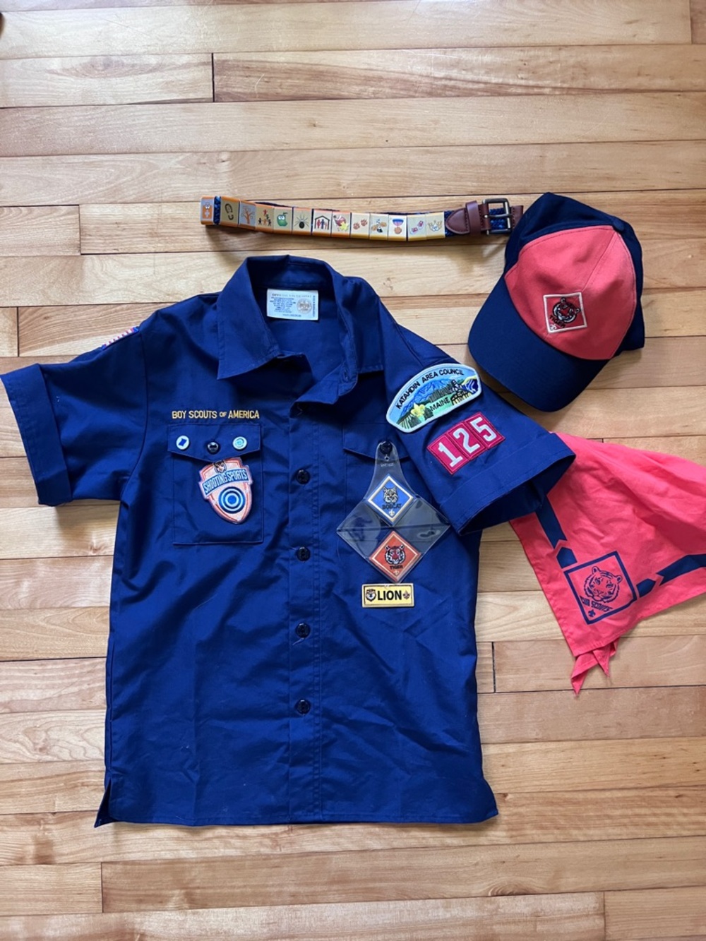 Navy Cub Scout Uniform Shirt - Blue